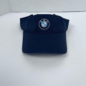 BMW Sports Cars Black Adjustable Logo Adjustable Unisex Visor One Size; Racing